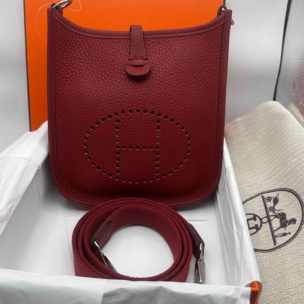 ✨Authentic HERMES Evelyne Rouge TPM✨ - Picture 5 of 5